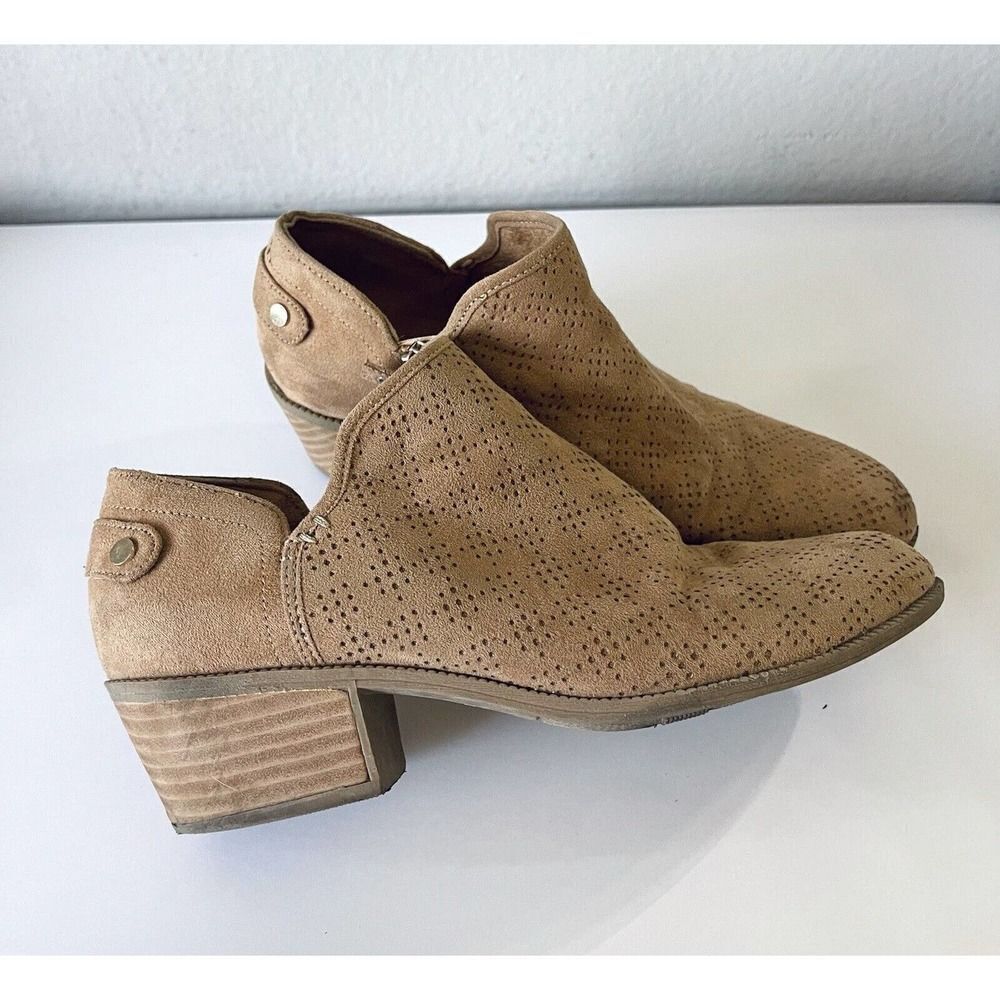 Dr Scholls Womens Rise Ankle Bootie Putty Beige‎ 7 M